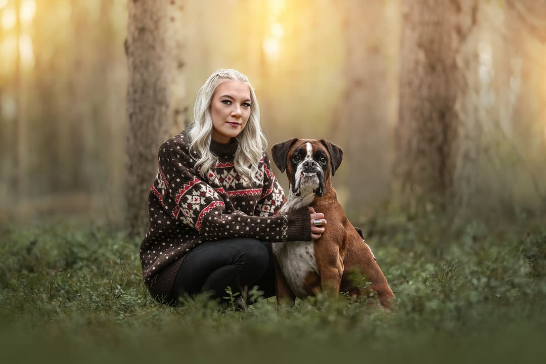 Klinikkaeläinhoitaja Neea Nurminen