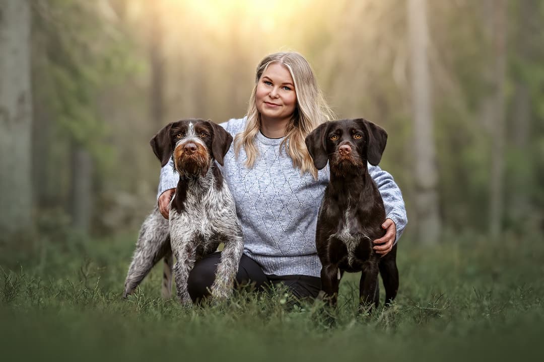 Klinikkaeläinhoitaja Reetta Siivola