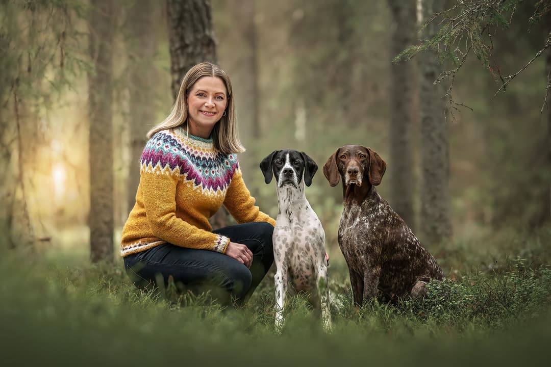 Eläinlääkäri Katri Heikkilä-Mustonen